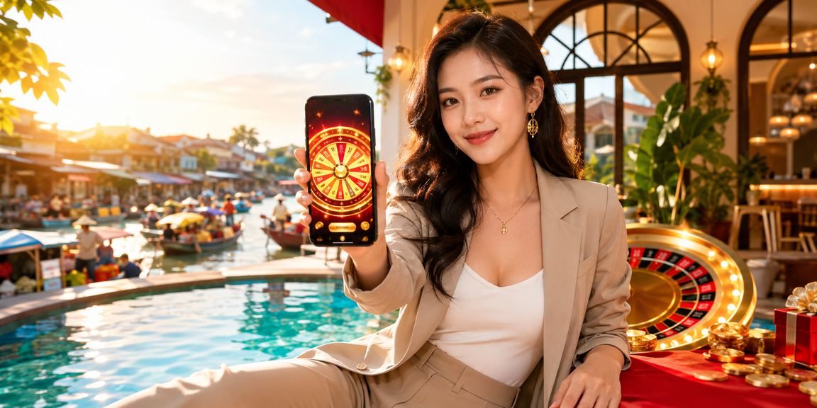 Người chơi tại Cần Thơ thưởng thức cà phê và trải nghiệm roulette trực tuyến trên điện thoại
