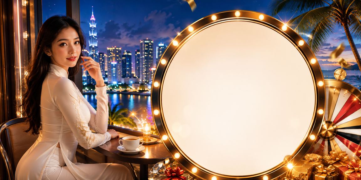 Bàn Roulette casino tại TP.HCM với người chơi mặc áo dài truyền thống