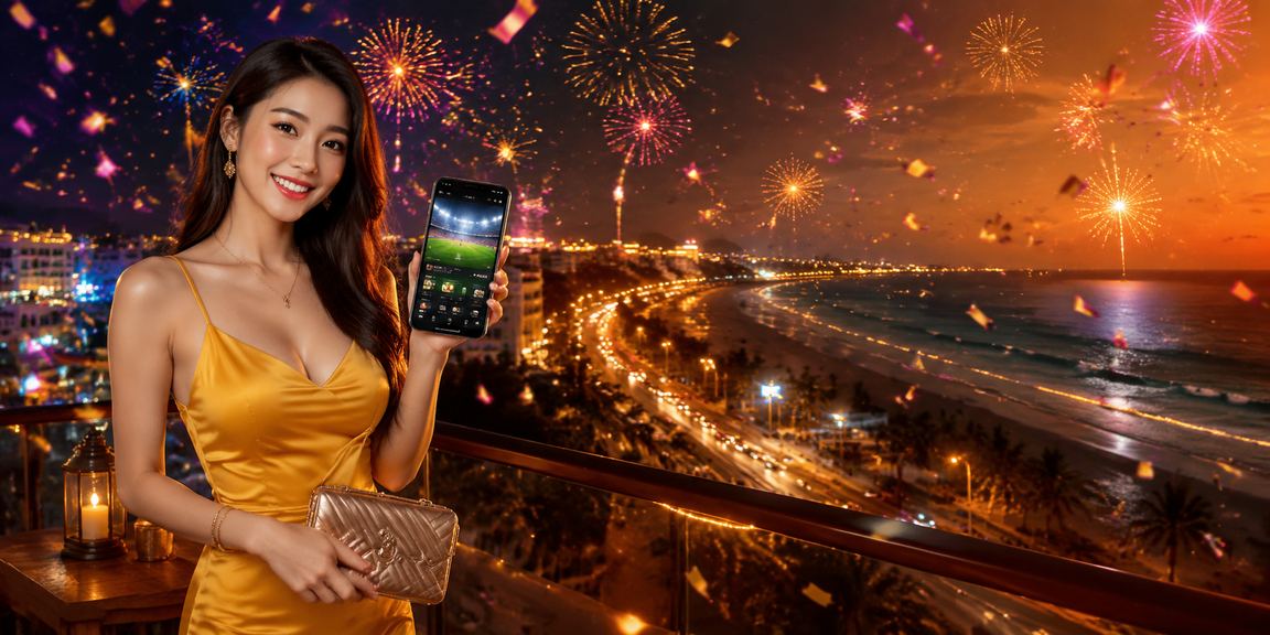Người dùng tại chợ đêm Phan Thiết truy cập game mới trên điện thoại di động